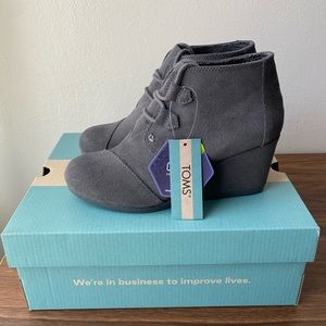 TOMS Kala Wedge Booties